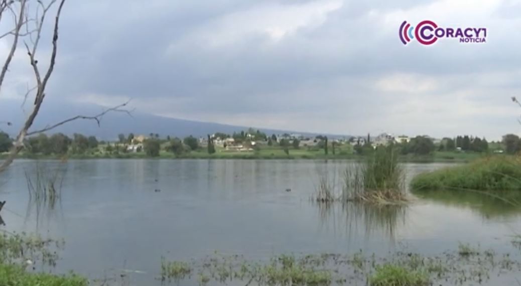 Tras la sequía, la Laguna de Acuitlapilco recuperó el 90% de su capacidad