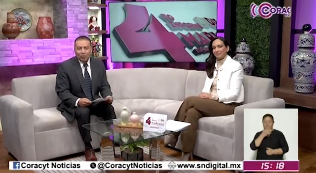 En entrevista con la presidenta honorífica del Sedif, Mariana Espinosa de los Monteros