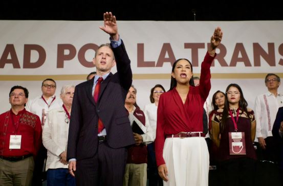 Confía gobernadora Lorena Cuéllar en que Ariadna Montiel liderará Morena con solidez