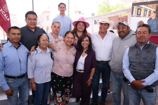 Entregó gobernadora Lorena Cuéllar obras de beneficio social en Natívitas